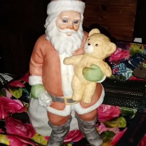 The Victorians Santa Claus. Music wind up.